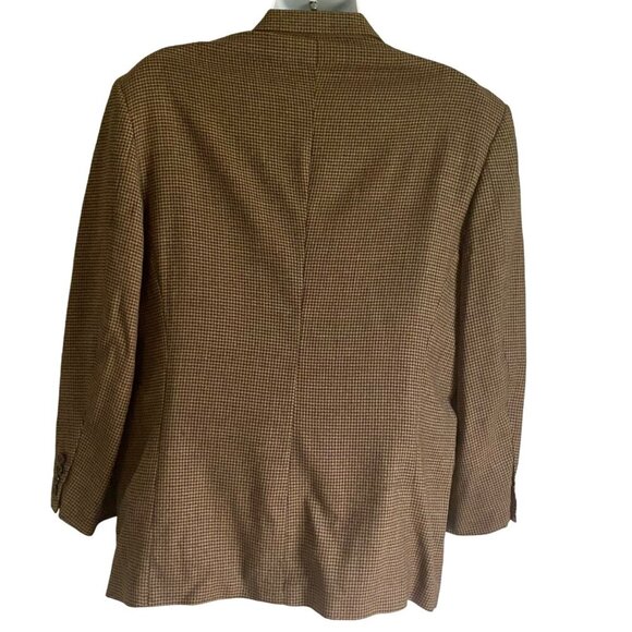 Oscar De La Renta Menswear 2 Button Wool Blazer  Jacket Men's 43R - Picture 5 of 12